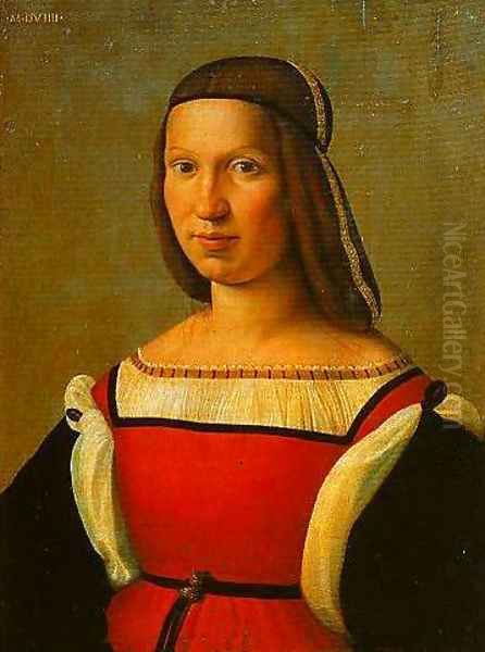 Portrait of a Lady Oil Painting by Ridolfo Ghirlandaio