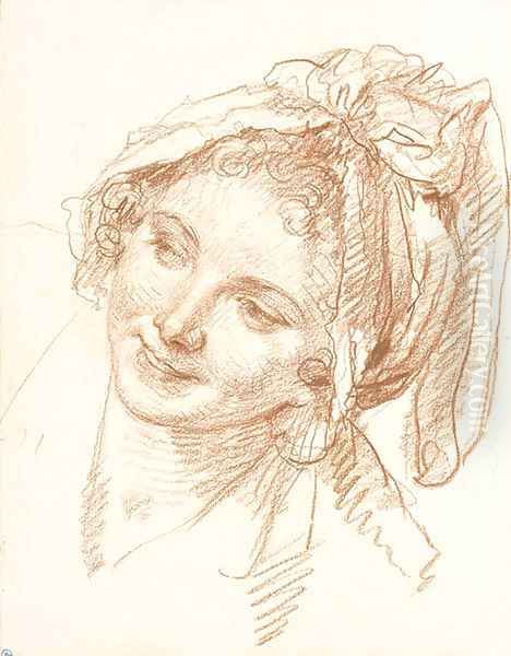 Untitled 3 Oil Painting by Jean Baptiste Greuze