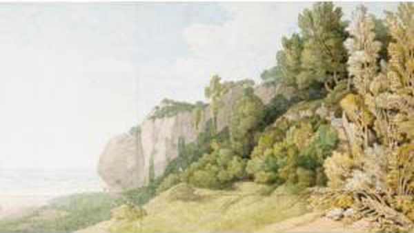 On The Warren Near Dawlish, Devon Oil Painting by John White Abbott