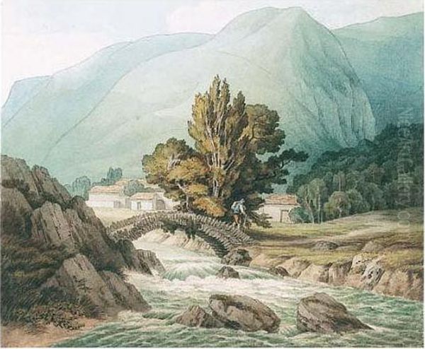 Watendlath, Cumberland Oil Painting by John White Abbott