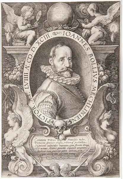 Hans Bol Oil Painting by Hendrick Goltzius