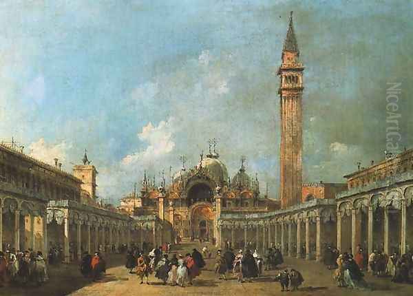 Feast of the Ascension (La festa della Sensa) Oil Painting by Francesco Guardi