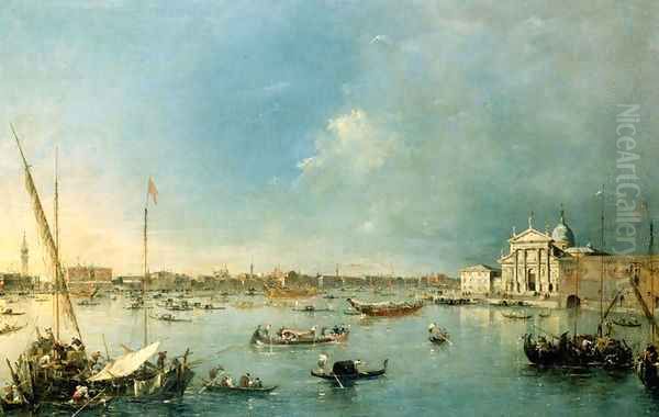 Bacino di San Marco Oil Painting by Francesco Guardi