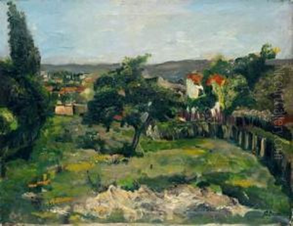 Garten Oil Painting by Lucien Adrion