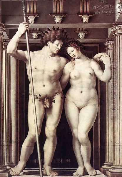 Neptune and Amphitrite 1516 Oil Painting by Jan Mabuse