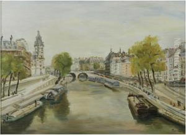 Paris, Les Quais by Lucien Adrion