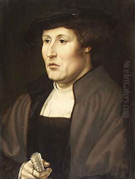 Portrait of a Man 1520 Oil Painting by Jan Mabuse