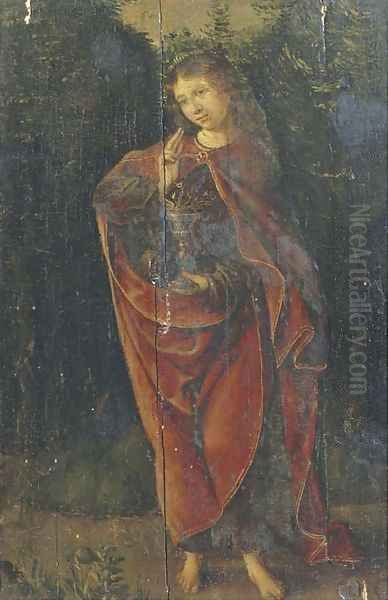 Saint John the Evangelist Oil Painting by Garofalo