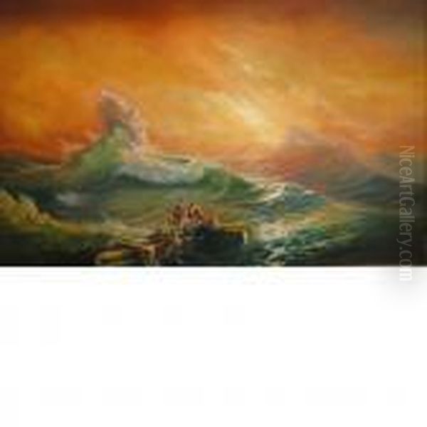 The Ninth Wave Oil Painting by Ivan Konstantinovich Aivazovsky