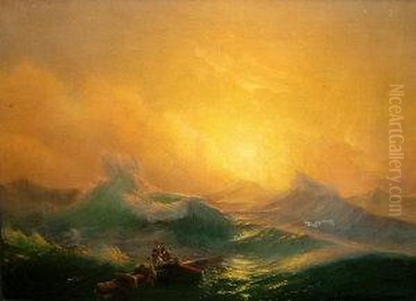 The Ninth Wave Oil Painting by Ivan Konstantinovich Aivazovsky