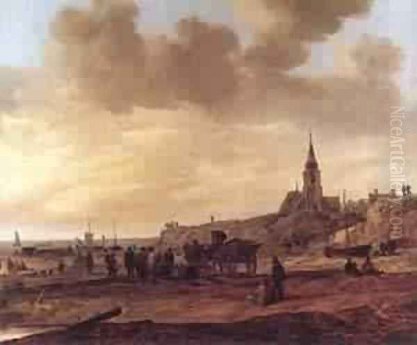 Dunes 1629 2 Oil Painting by Jan van Goyen