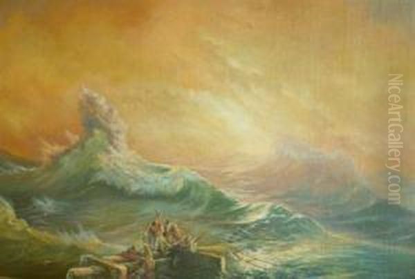 Lost At Sea Oil Painting by Ivan Konstantinovich Aivazovsky