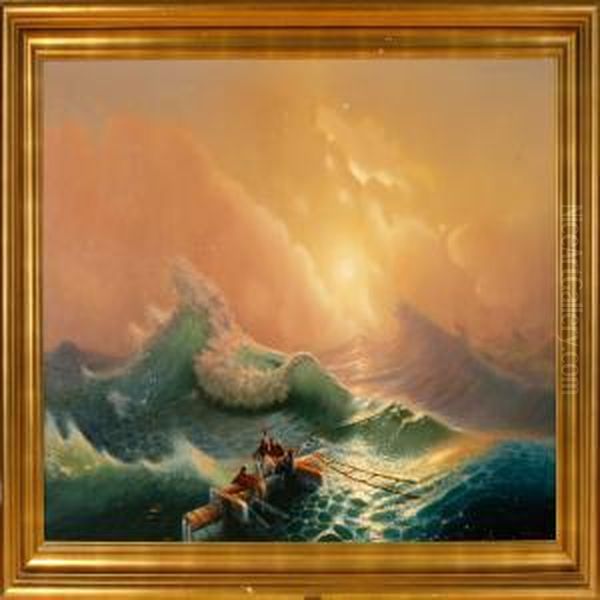 The Ninth Wave Oil Painting by Ivan Konstantinovich Aivazovsky