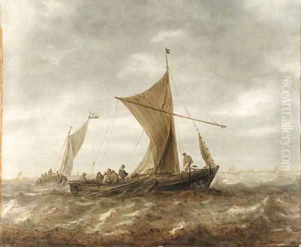 Untitled Oil Painting by Jan van Goyen