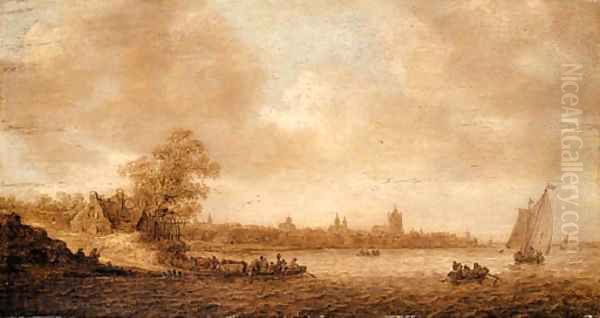 Untitled 2 Oil Painting by Jan van Goyen