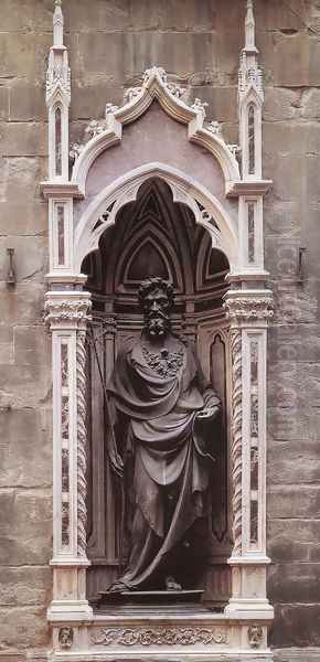 St John the Baptist Oil Painting by Lorenzo Ghiberti