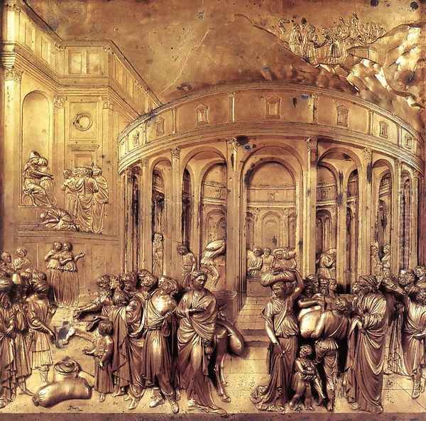 The Story of Joseph Oil Painting by Lorenzo Ghiberti