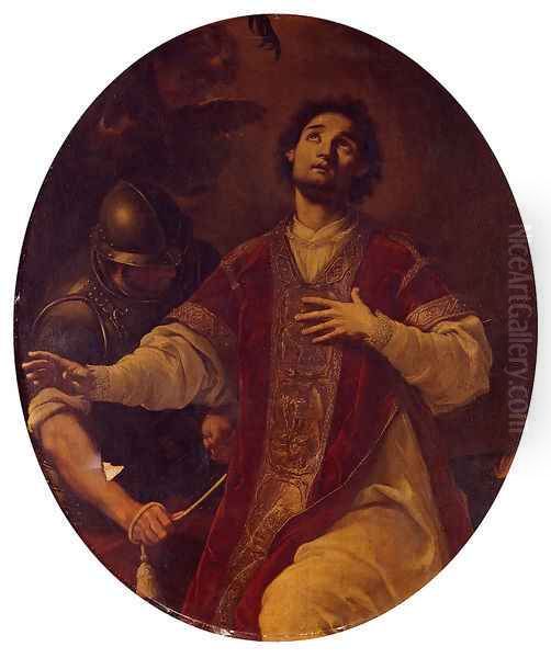 The Martyrdom Of Saint Lawrence Oil Painting by Corrado Giaquinto