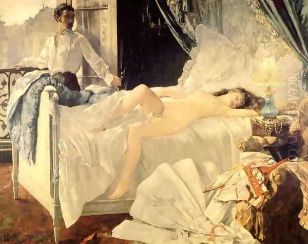 Rolla Oil Painting by Henri Gervex