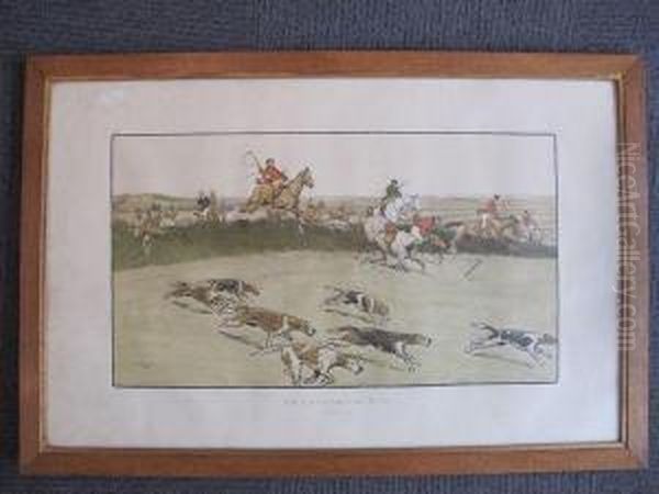 The Cottesbrookhunt Oil Painting by Cecil Charles Aldin