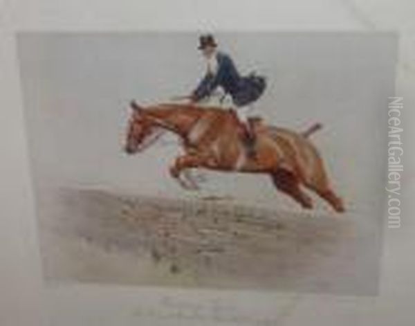 Hunting Types Oil Painting by Cecil Charles Aldin