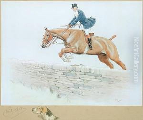 The Duke Of Beauforts Oil Painting by Cecil Charles Aldin