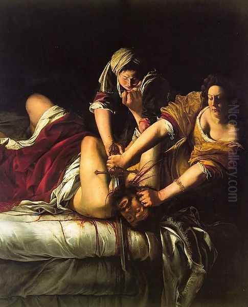 Judith Slaying Holofernes Oil Painting by Artemisia Gentileschi