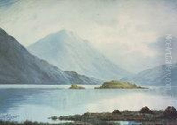 Killary Bay Oil Painting by Douglas Alexander