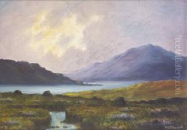 Evening, Connemara Oil Painting by Douglas Alexander