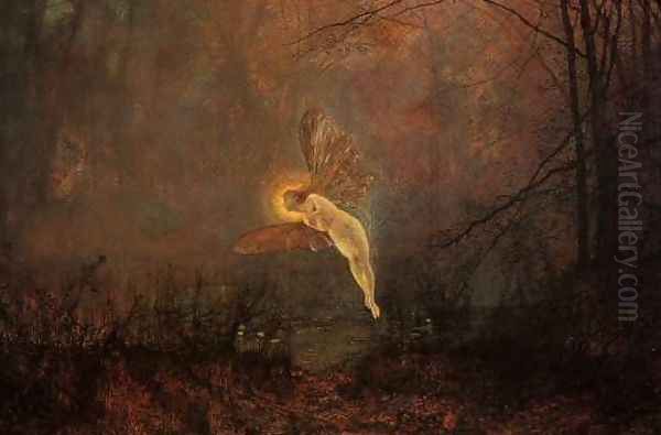 Midsummer Night by John Atkinson Grimshaw