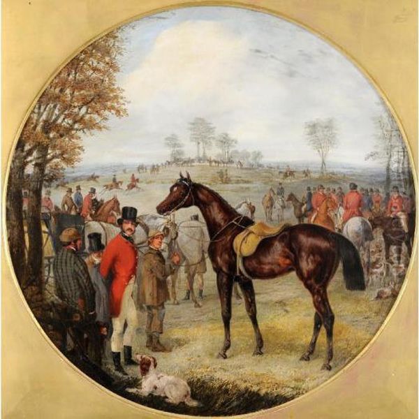 The Meet Oil Painting by Henry Thomas Alken