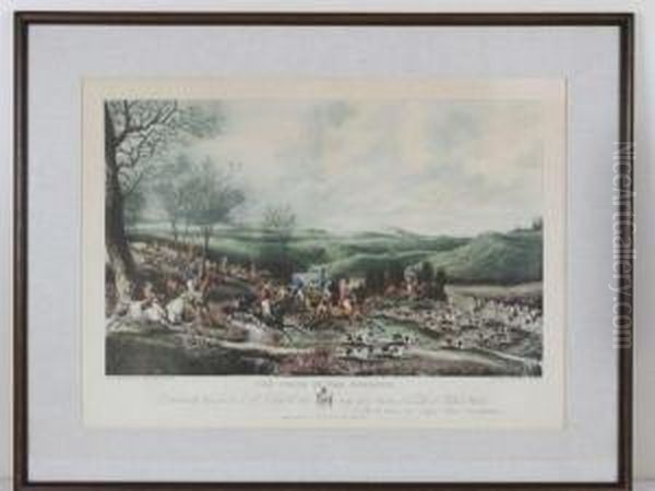 The Chase On The Roebuck Oil Painting by Henry Thomas Alken