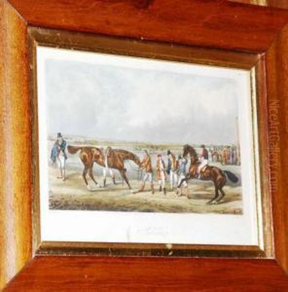 Cavalli Oil Painting by Henry Thomas Alken