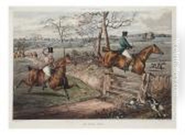 Foxhunters Oil Painting by Henry Thomas Alken