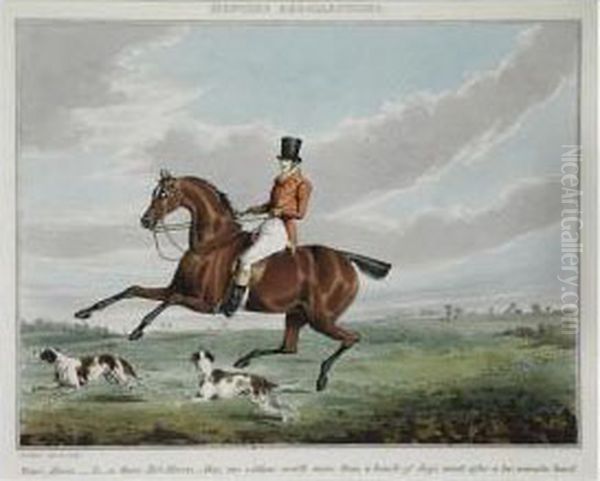 Hunting Recollections Oil Painting by Henry Thomas Alken