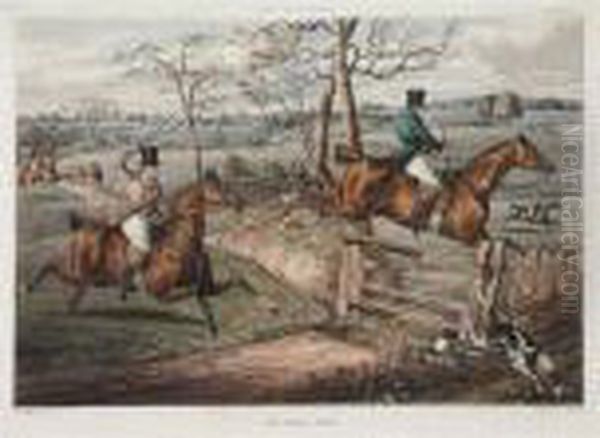 Fox Hunters Oil Painting by Henry Thomas Alken