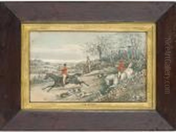 The Meet Oil Painting by Henry Thomas Alken