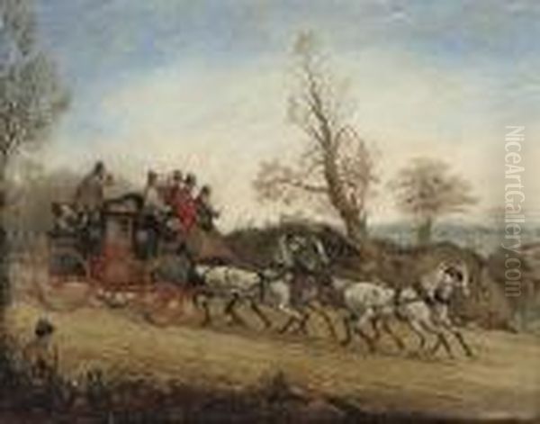 A Trip To Town Oil Painting by Henry Thomas Alken