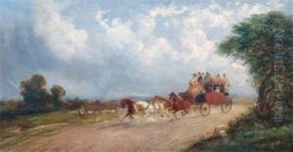 The Royal Mail Oil Painting by Henry Thomas Alken