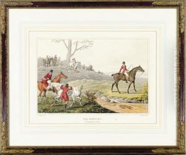 Fox Hunting: Four Plates Oil Painting by Henry Thomas Alken