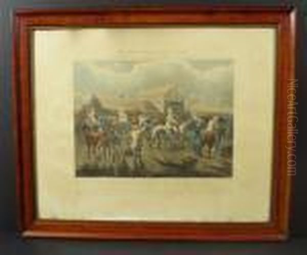 Equestrian Interest Oil Painting by Henry Thomas Alken