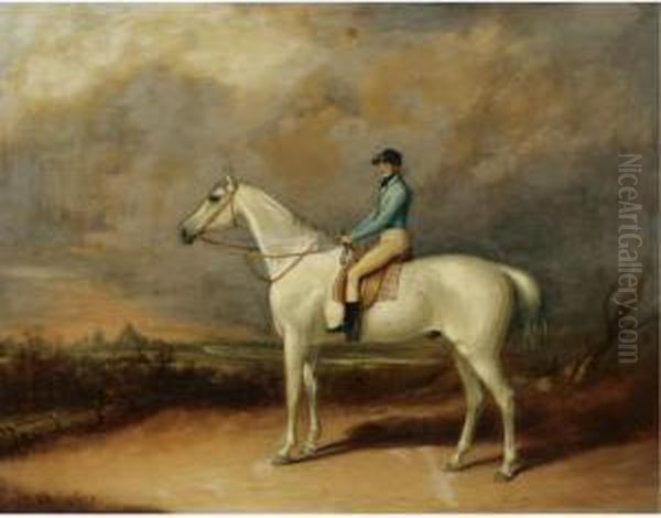 The Racehorse Pilot Oil Painting by Henry Thomas Alken