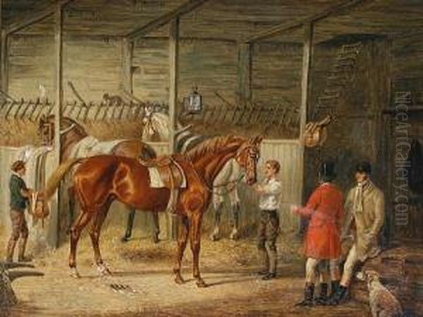 The Shires Oil Painting by Henry Thomas Alken