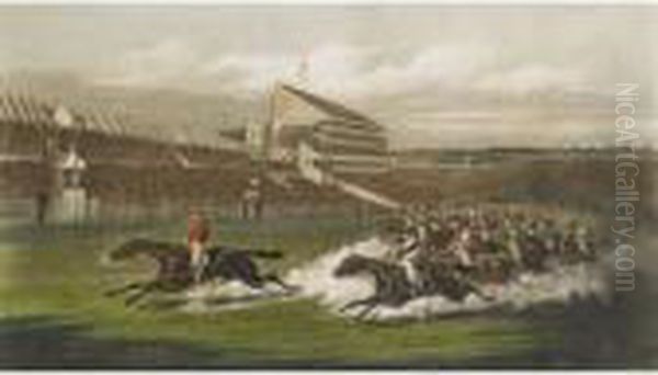 The Winning Post Oil Painting by Henry Thomas Alken