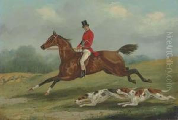 At Full Gallop Oil Painting by Henry Thomas Alken