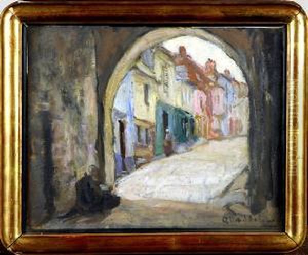 Fausse Porte De Saint-valery Oil Painting by Fernand Allard L'Olivier