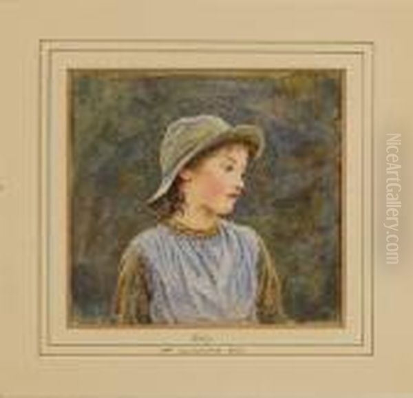 Hetty Oil Painting by Helen Mary Elizabeth Allingham