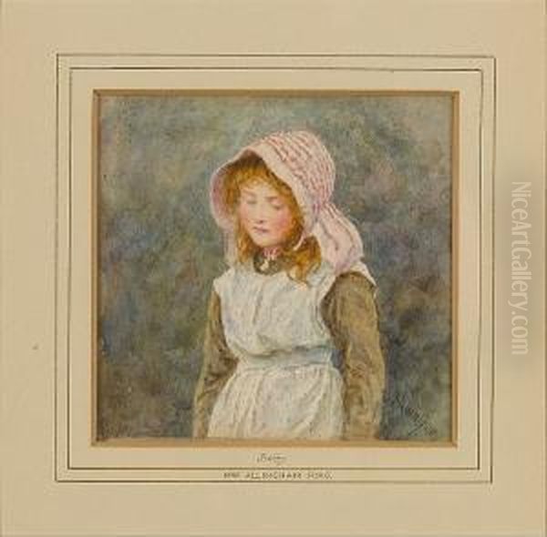 Betty Oil Painting by Helen Mary Elizabeth Allingham