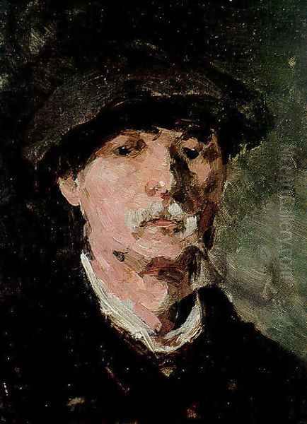 Self-portrait Oil Painting by Nicolae Grigorescu