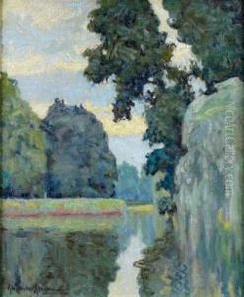 Le Saule Pleureur Oil Painting by Alexander Altmann